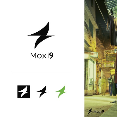 Create a fresh new logo for Moxi9!