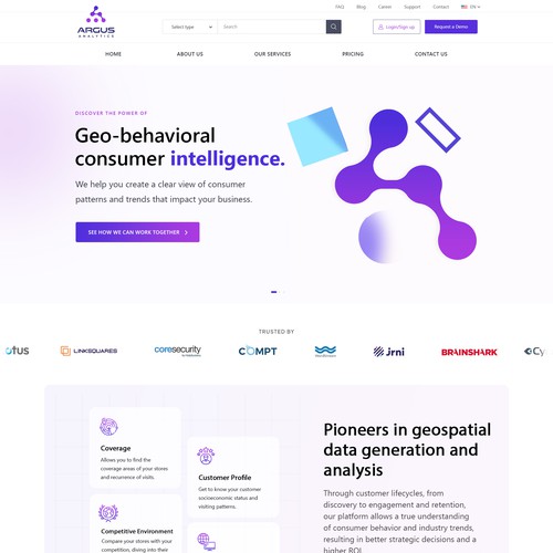 Technology Website Design
