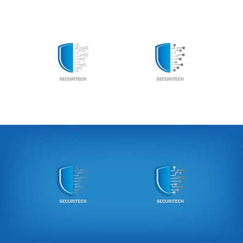 Logo Concept for Cyber Security