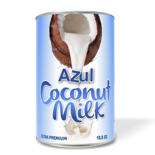 coconut milk label