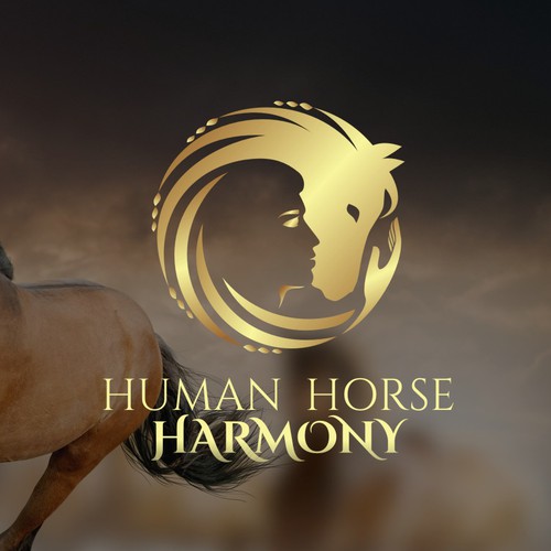 A person with a horse in harmony