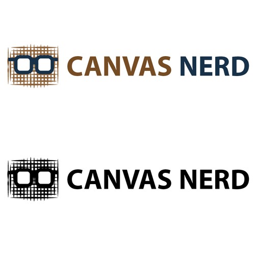 Logo design for Canvas Nerd