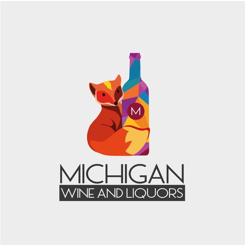 Logo - Michigan Wine and Liquors 03