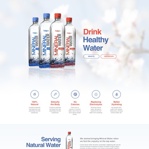 Need website for bottled Mineral Water