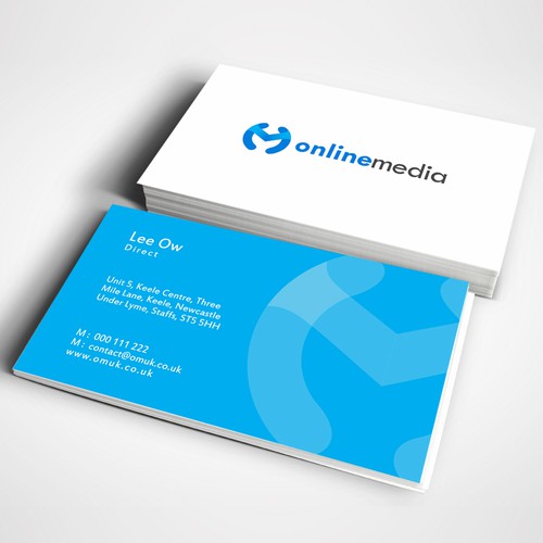 Online Media logo / Business card design