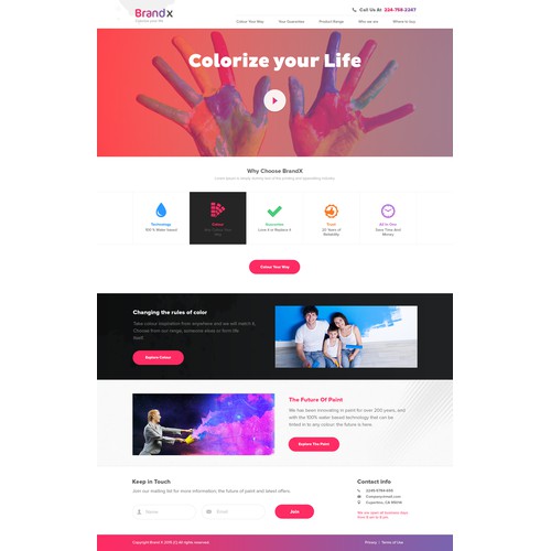 Landing Page