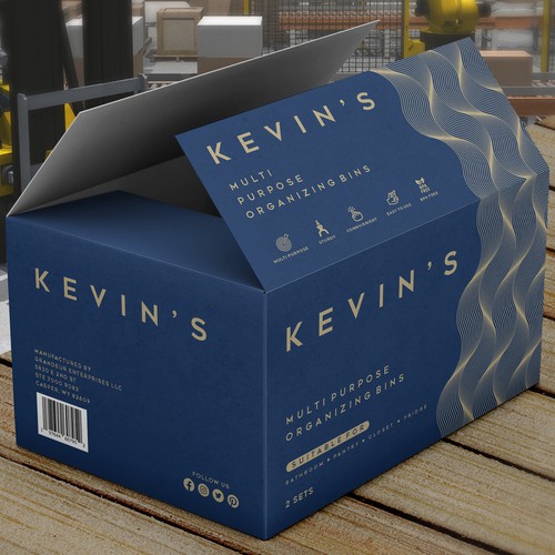 Contest for e-commerce brand packaging box design