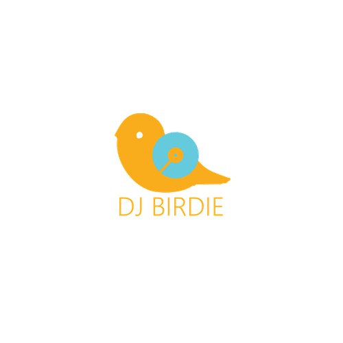 Logo Concept for "DJ BIRDIE"