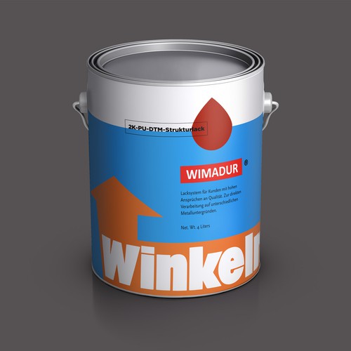 Winkelmann Coating Label Design