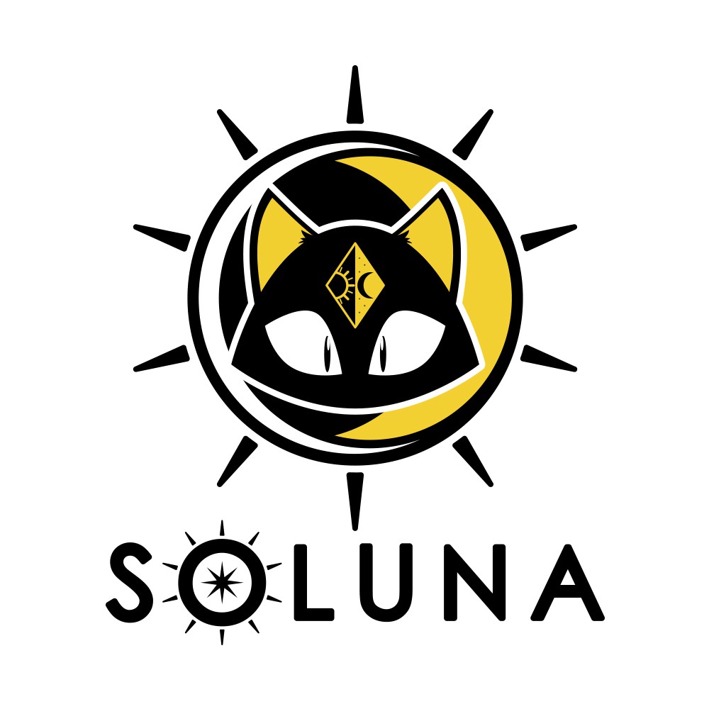 设计一个标志的书呆子la Soluna !