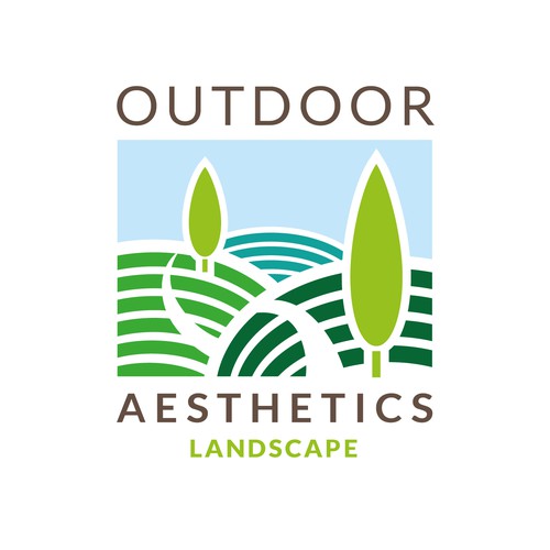 Design a logo for a Landscape Company called Outdoor Aesthetics