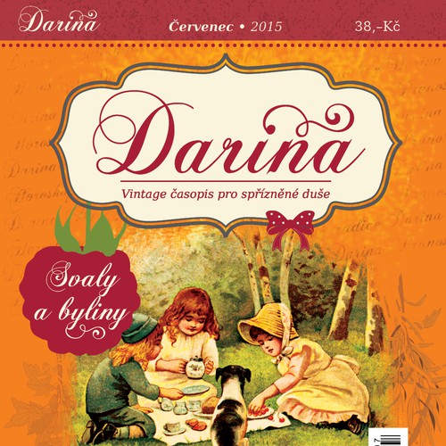 Darina magazine design