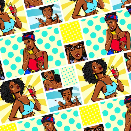 Textile Patterns for African American Womans