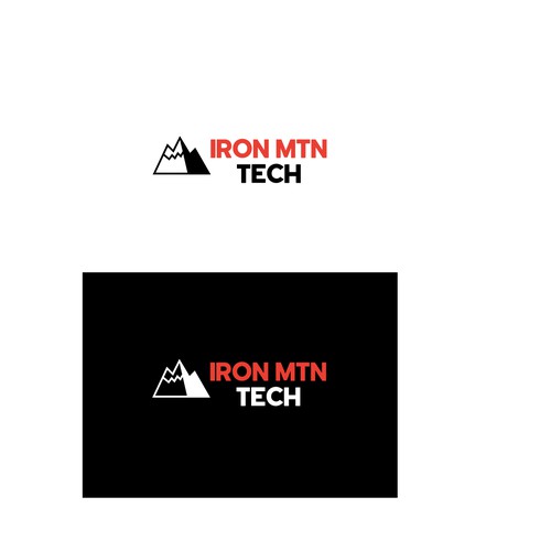 Iron Mtn Tech simple and modern logo2