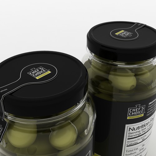 Labels for line of stuffed olives