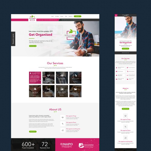 Website design