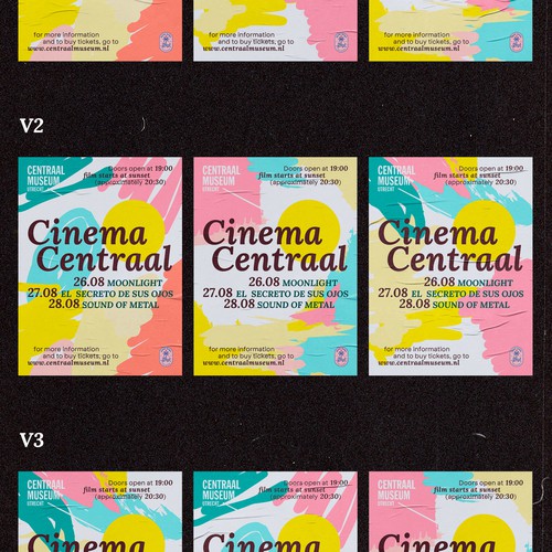 Poster series for CENTRAAL MUSEUM