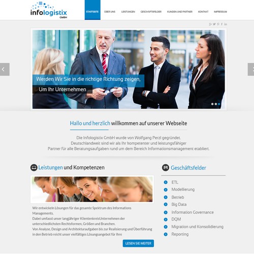 IT consulting company is looking for a new webdesign