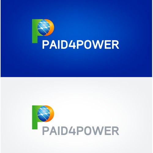 Logo for a company that sells and installs solar panels