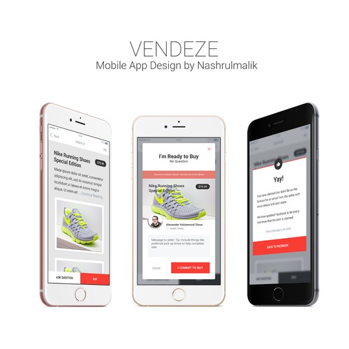 E-commence App for Vendeze