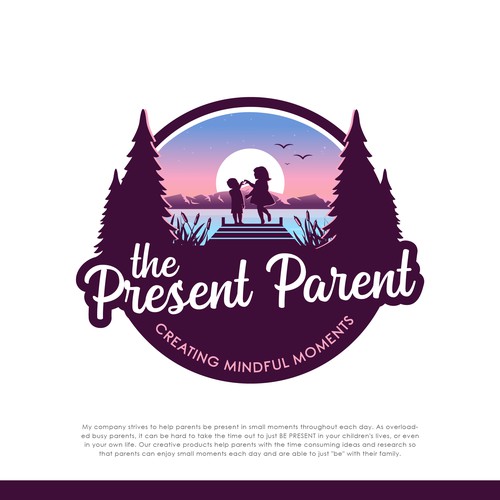 The Present Parent logo