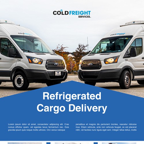 ColdFrieght Flyer Template