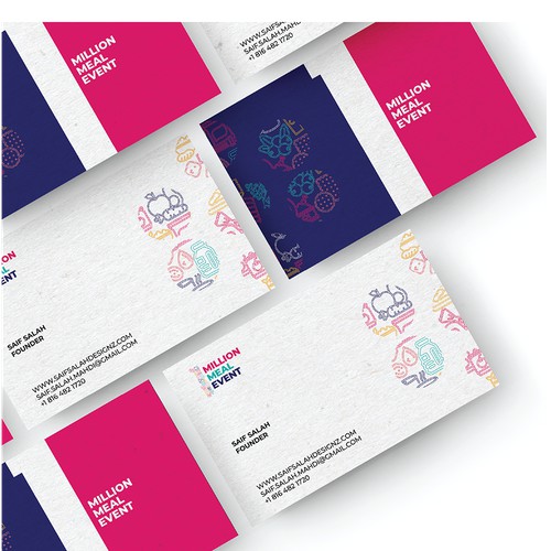 Million meal event branding