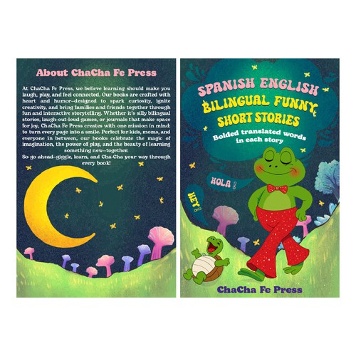 Book Cover for Spanish English Bilingual Short Stories
