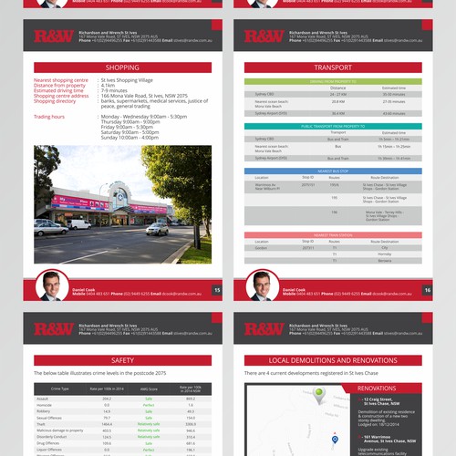 REAL ESTATE REPORT TEMPLATE