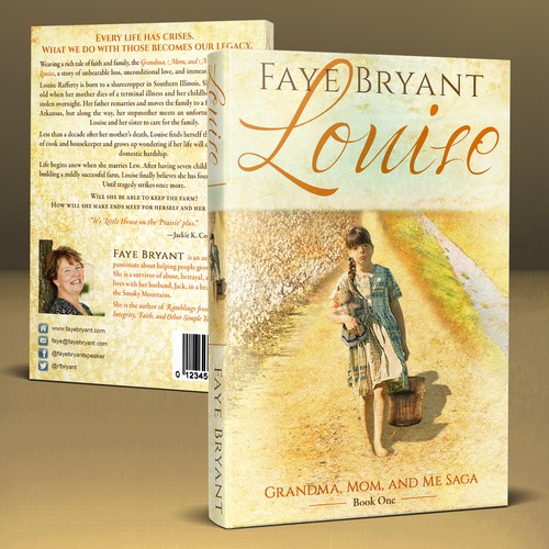 Cover for the book about a sharecropper's daughter in Southern Illinois at the beginning of the 20st century