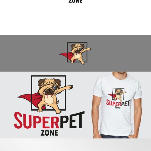 Super pet zone mascot