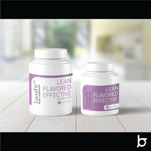 Lucrafit Health Supplement Product Design