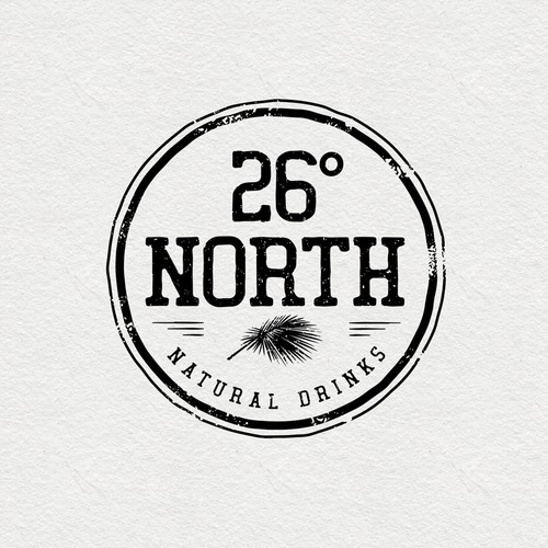 Logo design for natural drinks
