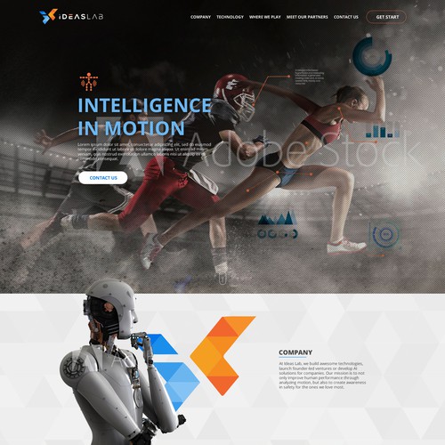 AI company web-site