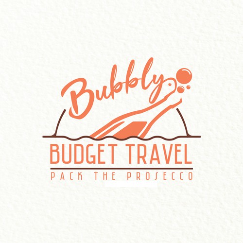 Logo Contest Winner for Bubbly Budget Travel