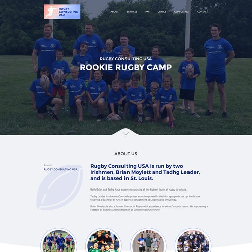 Rugby Consulting Webpage