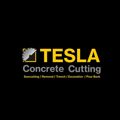 Logo for Tesla Concrete Cutting