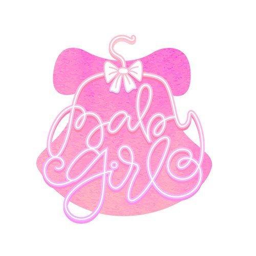 baby girl logo