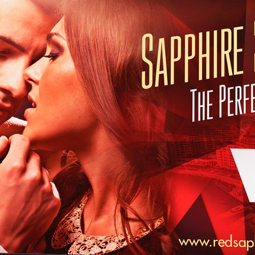Billboard for Red Saphir Mens Perfume