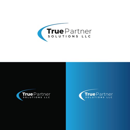Professional & Modern logo for True Partner Solutions LLC