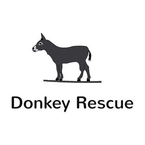 99nonprofits: Create a fun but endearing logo featuring donkey(s)