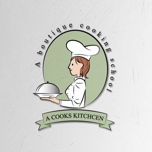 Logo concept for A Cooks Kitchen