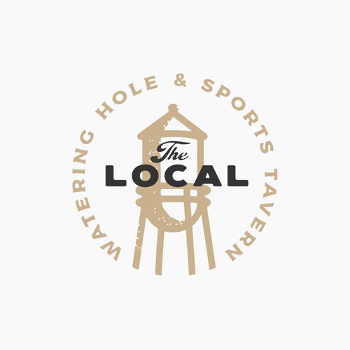 logo "The Local" sports bar.