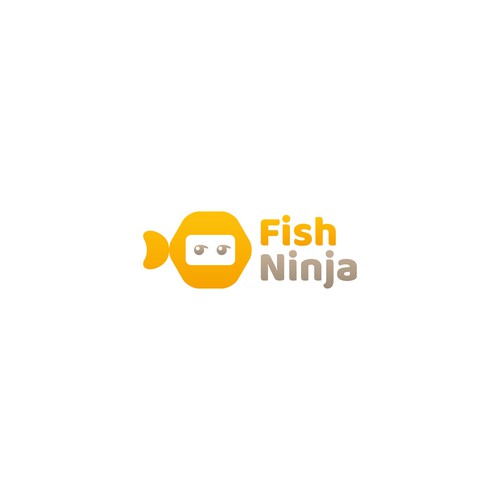 Fish Ninja Logo Design
