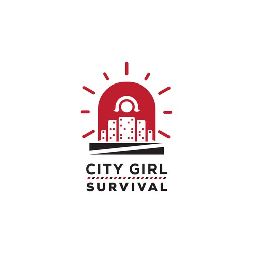 Logo Concept for City Girl Survival