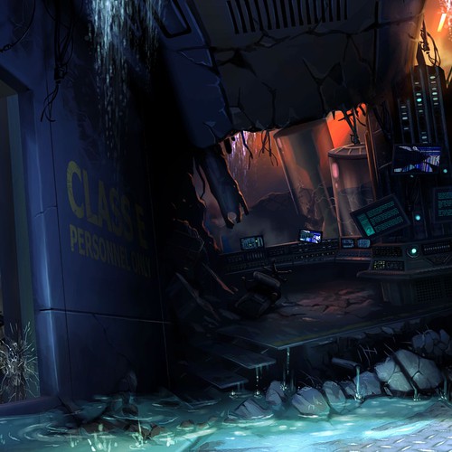 Concept Art of Underwater Research Station #2