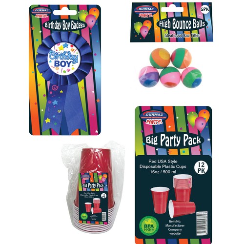 Party Product Packaging