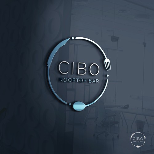 Logo Concept CIBO Rooftop Bar