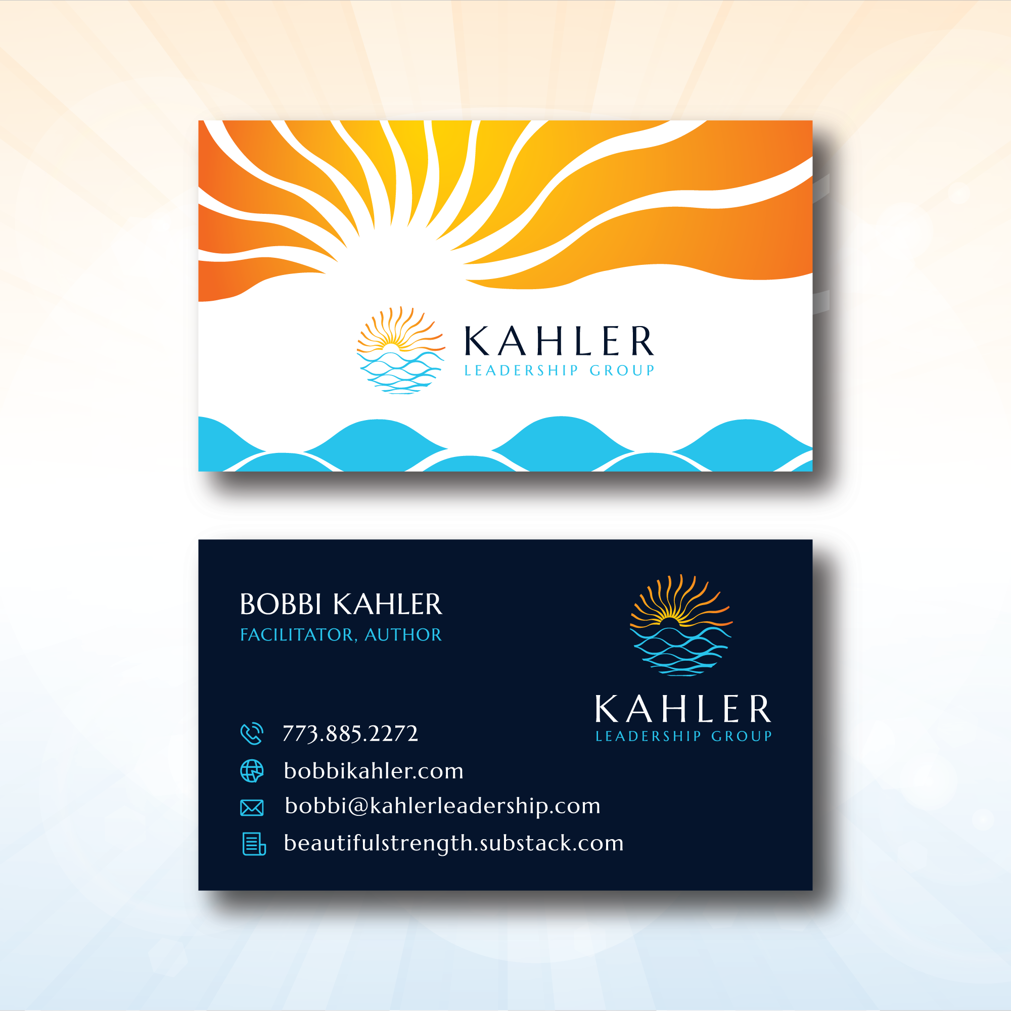 Business card design