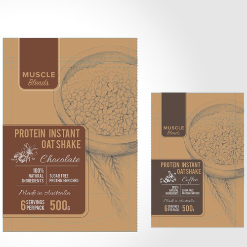 instant oat shake
